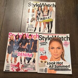 StyleWatch Magazine Bundle - Fashion Covers with Celeb Features
